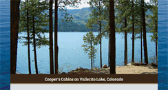 Desktop Screenshot of cooperscabinsonlake.com
