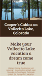 Mobile Screenshot of cooperscabinsonlake.com